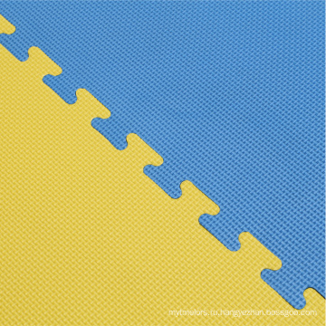 40мм головоломки коврики в синий/желтый татами отделка